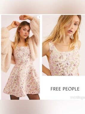 Free People Sparkle Deluxe Mini Dress